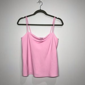 TopShop | Drape Front Thin Strap Tank Top Size 4